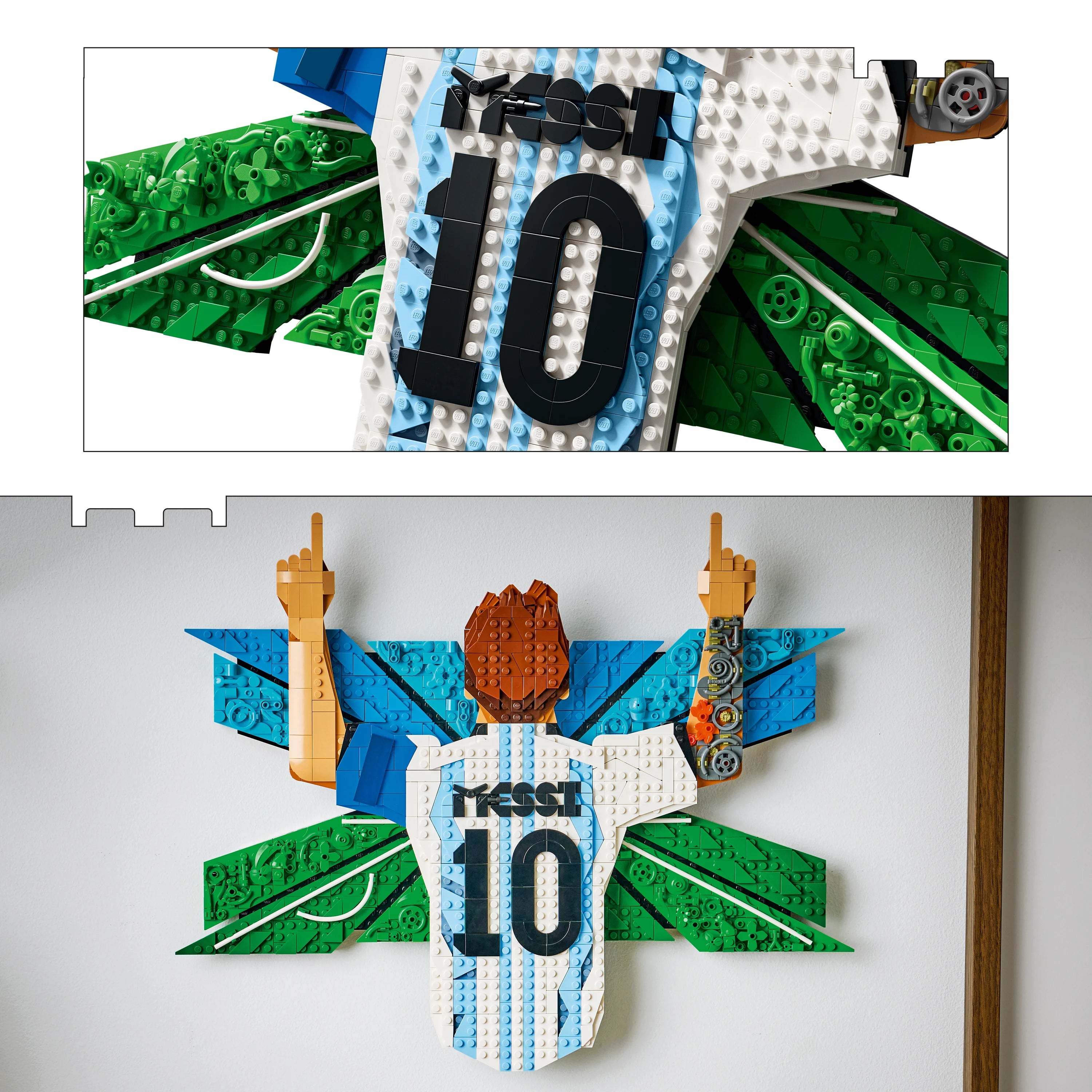 Lego® Editions Lionel Messi – Celebration Building Set 43018