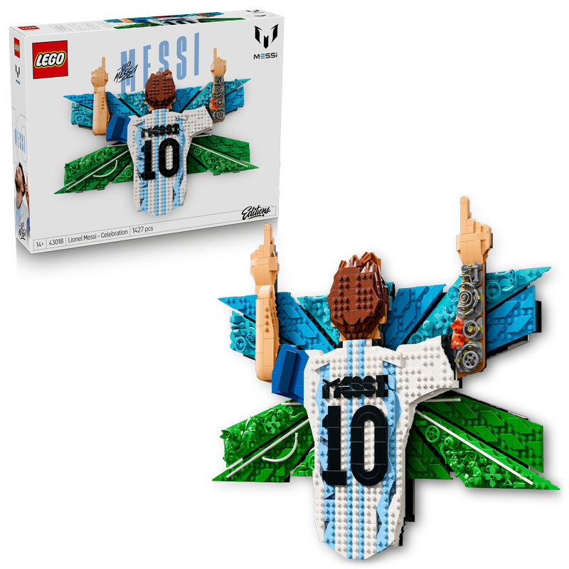 Lego® Editions Lionel Messi – Celebration Building Set 43018