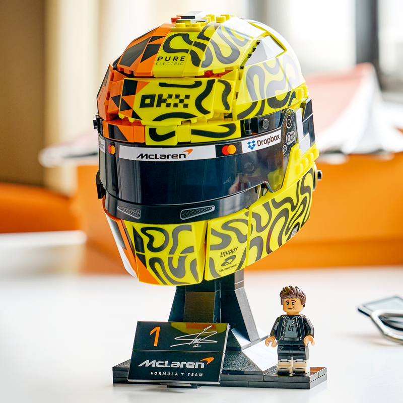 Lego Editions Mclaren Mastercard F1 Team Lando Norris Helmet 43023