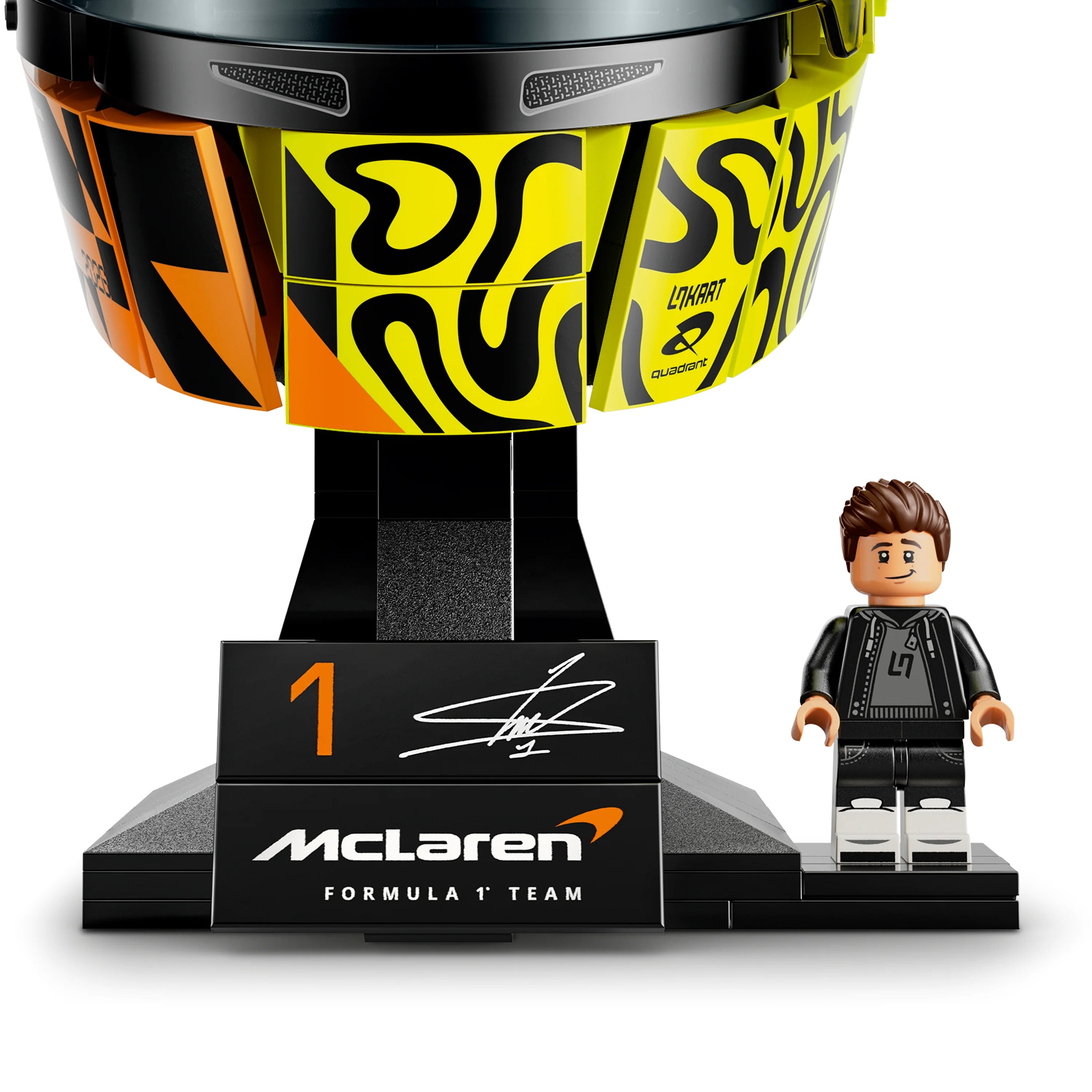Lego Editions Mclaren Mastercard F1 Team Lando Norris Helmet 43023