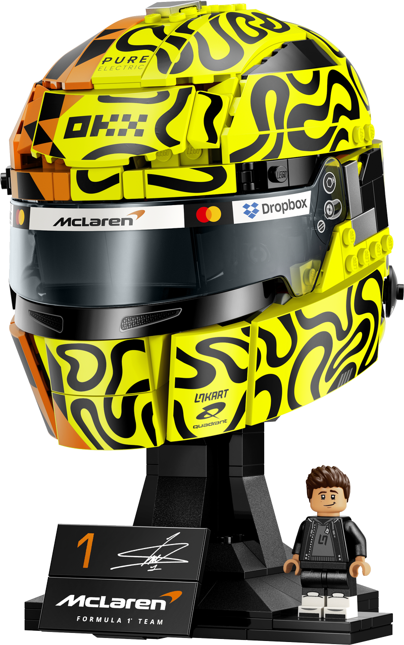 Lego Editions Mclaren Mastercard F1 Team Lando Norris Helmet 43023