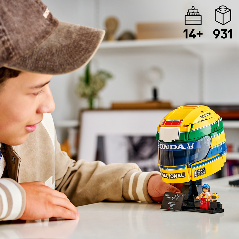 Lego Editions Ayrton Senna Helmet 43024
