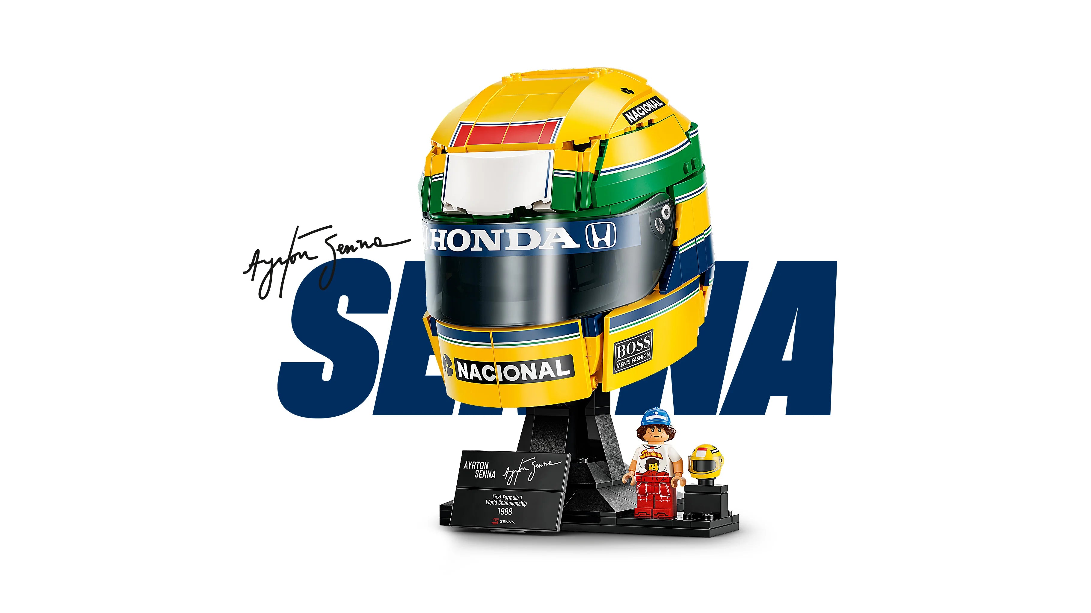 Lego Editions Ayrton Senna Helmet 43024