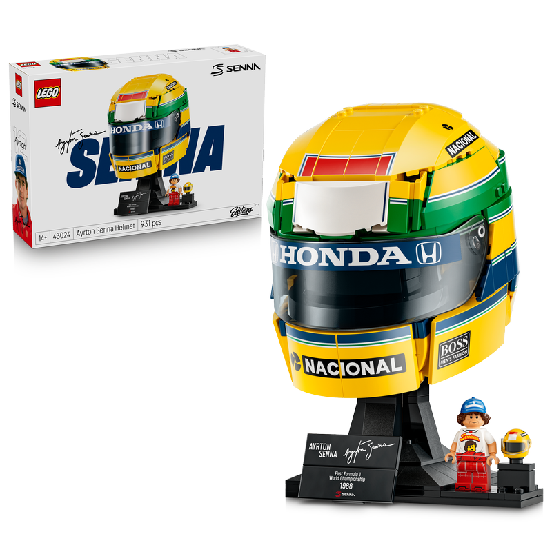 Lego Editions Ayrton Senna Helmet 43024