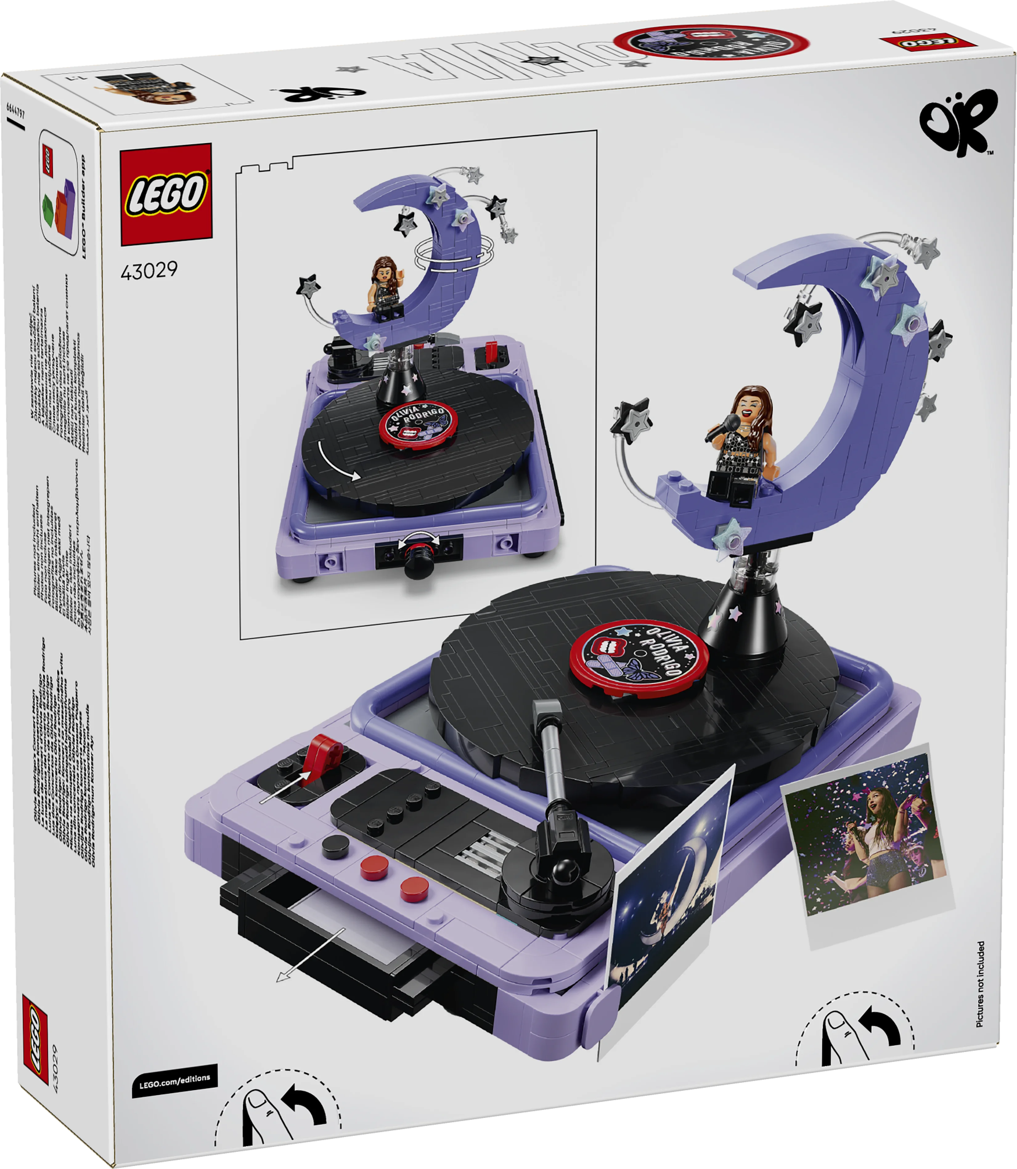 Lego® Editions Olivia Rodrigo’s Concert Moon Building Set For Teens 43029