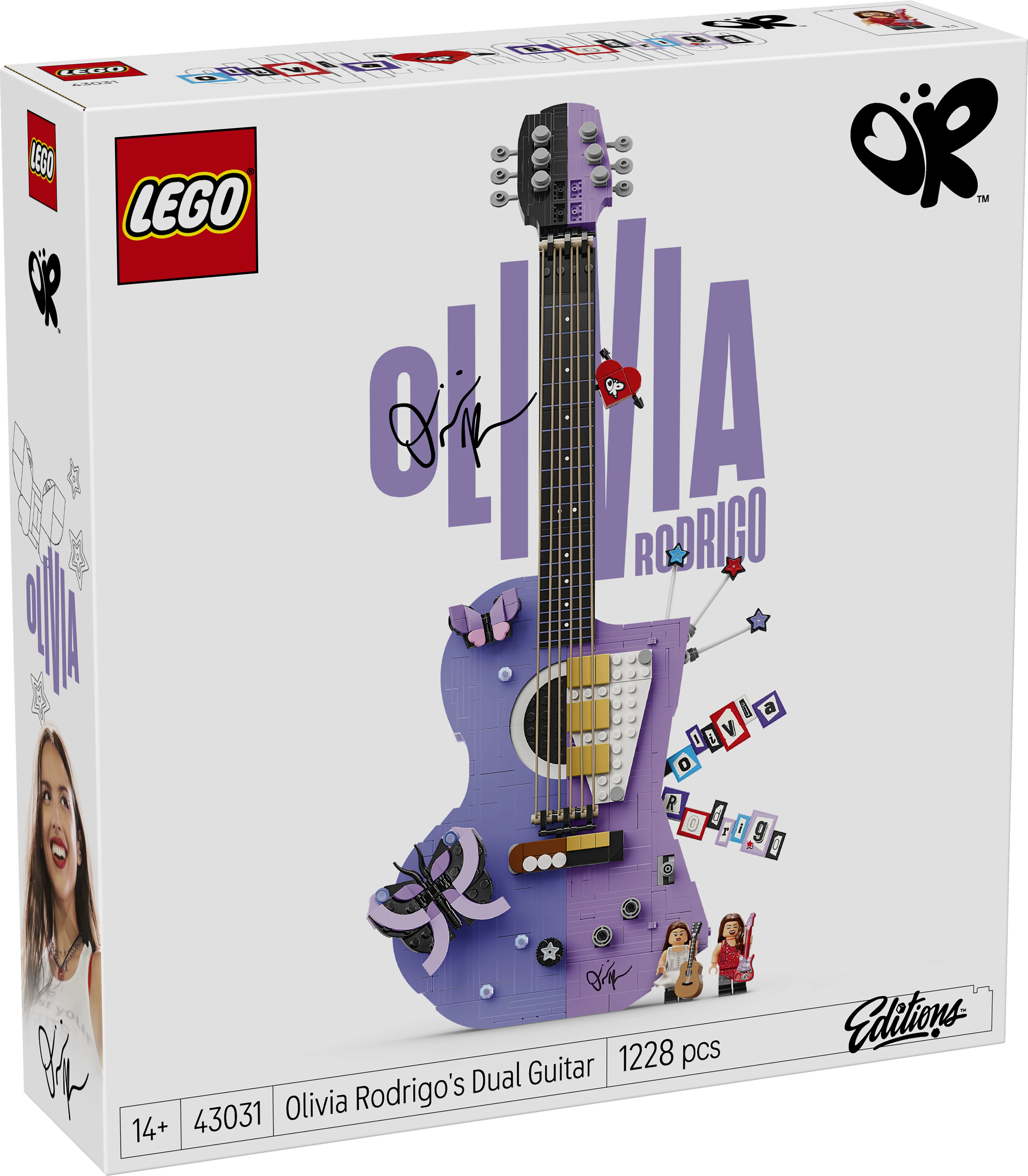 Lego® Editions Olivia Rodrigo’s Dual Guitar 43031