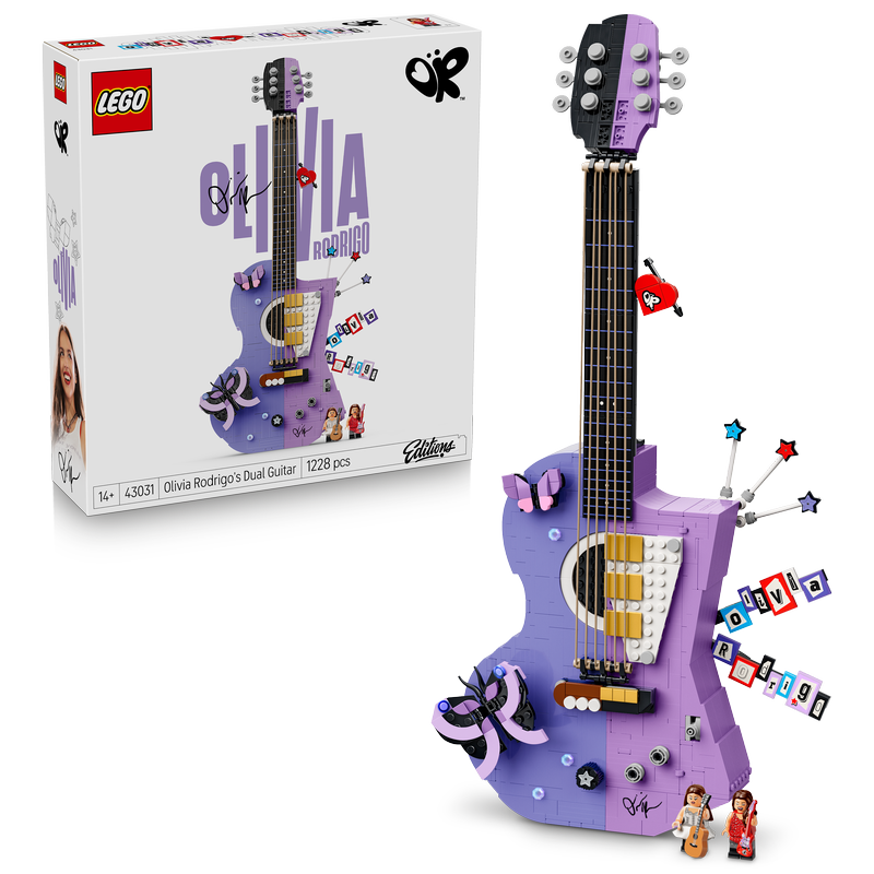Lego® Editions Olivia Rodrigo’s Dual Guitar 43031