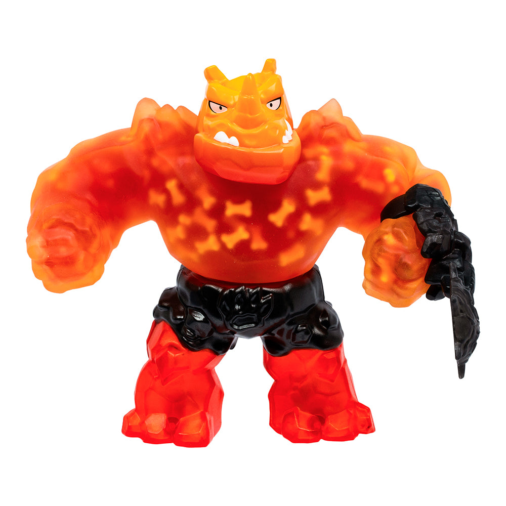 Heroes Of Goo Jit Zu Meteor Madness Hero Pack Lava Rhinostone