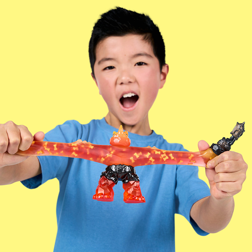 Heroes Of Goo Jit Zu Meteor Madness Hero Pack Lava Rhinostone