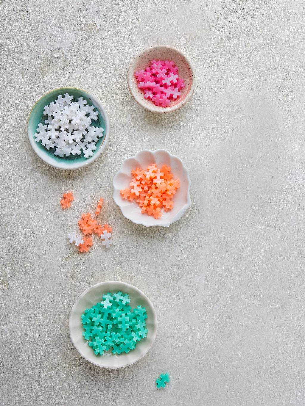 Plus Plus Pearl Mix 100 Pieces