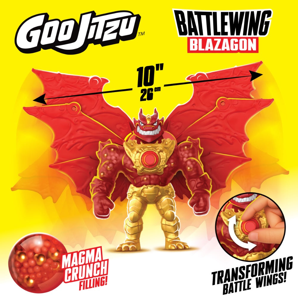 Heroes Of Goo Jit Zu Battlewing Blazagon