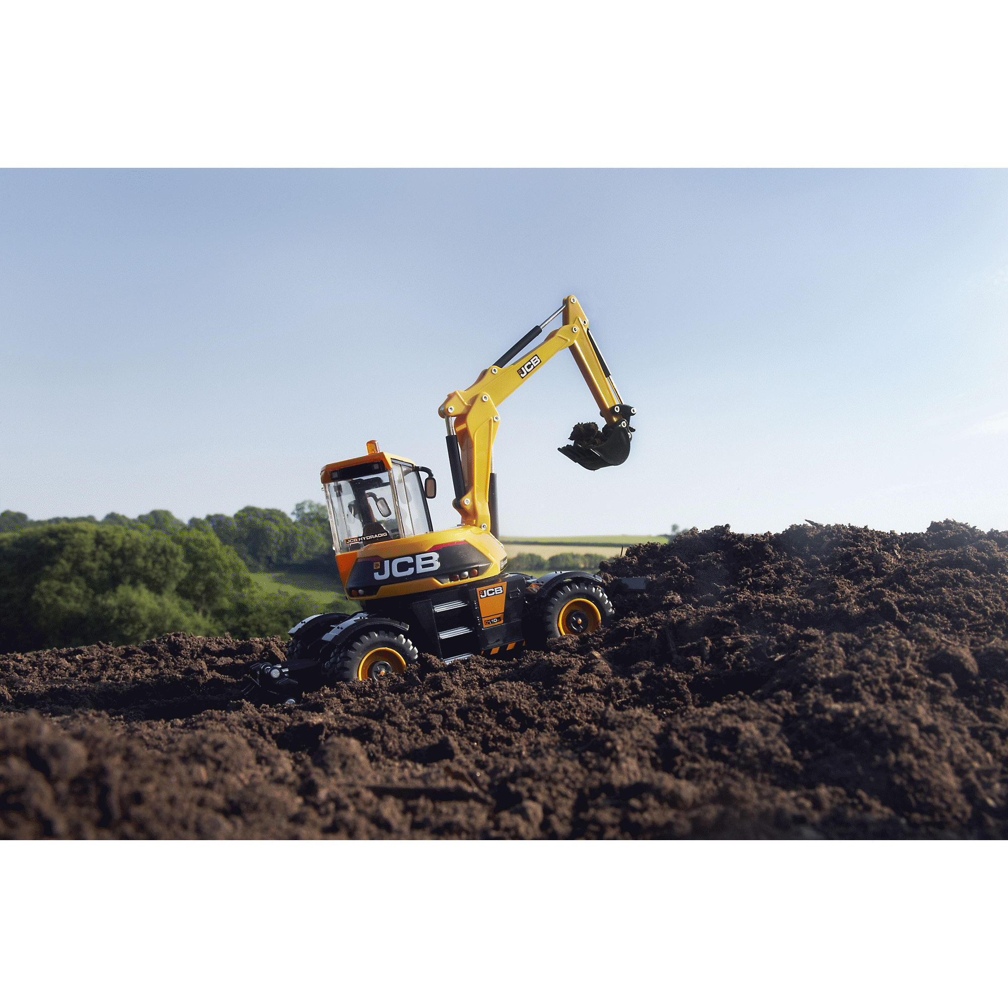 Britains Jcb Hydradig 110W Wheel Excavator 1:32