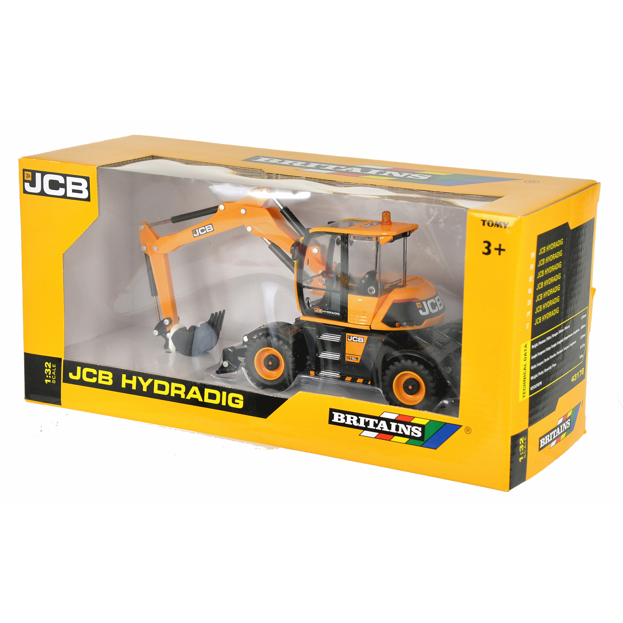 Britains Jcb Hydradig 110W Wheel Excavator 1:32