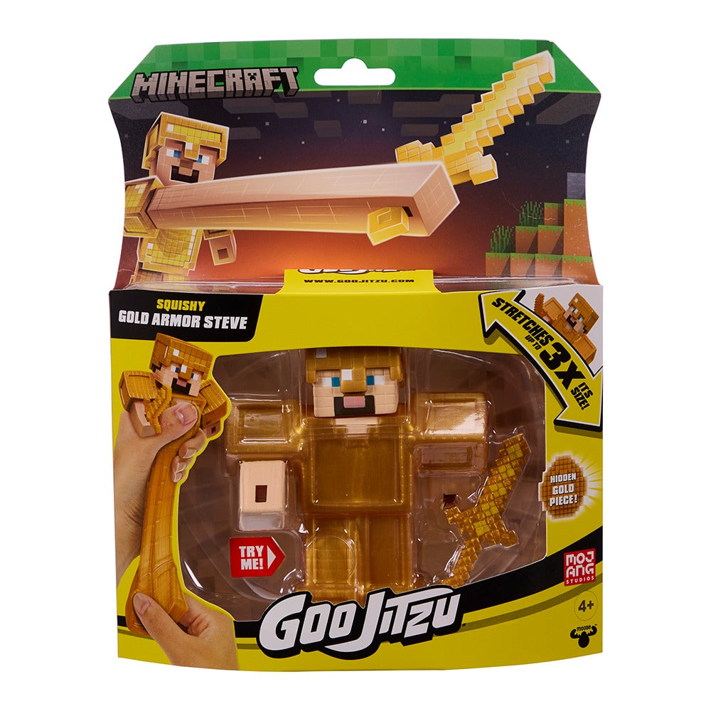 Goo Jitzu Minecraft Gold Armor Steve