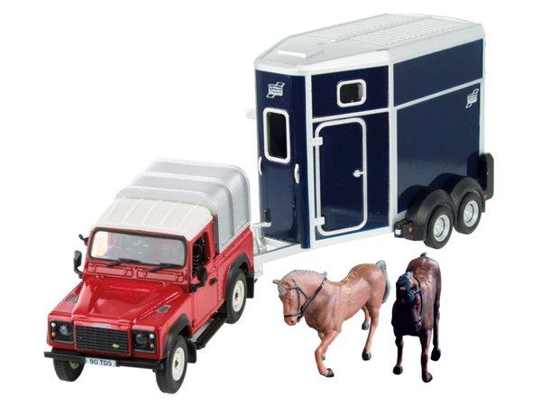 Britains Land Rover Horse Set