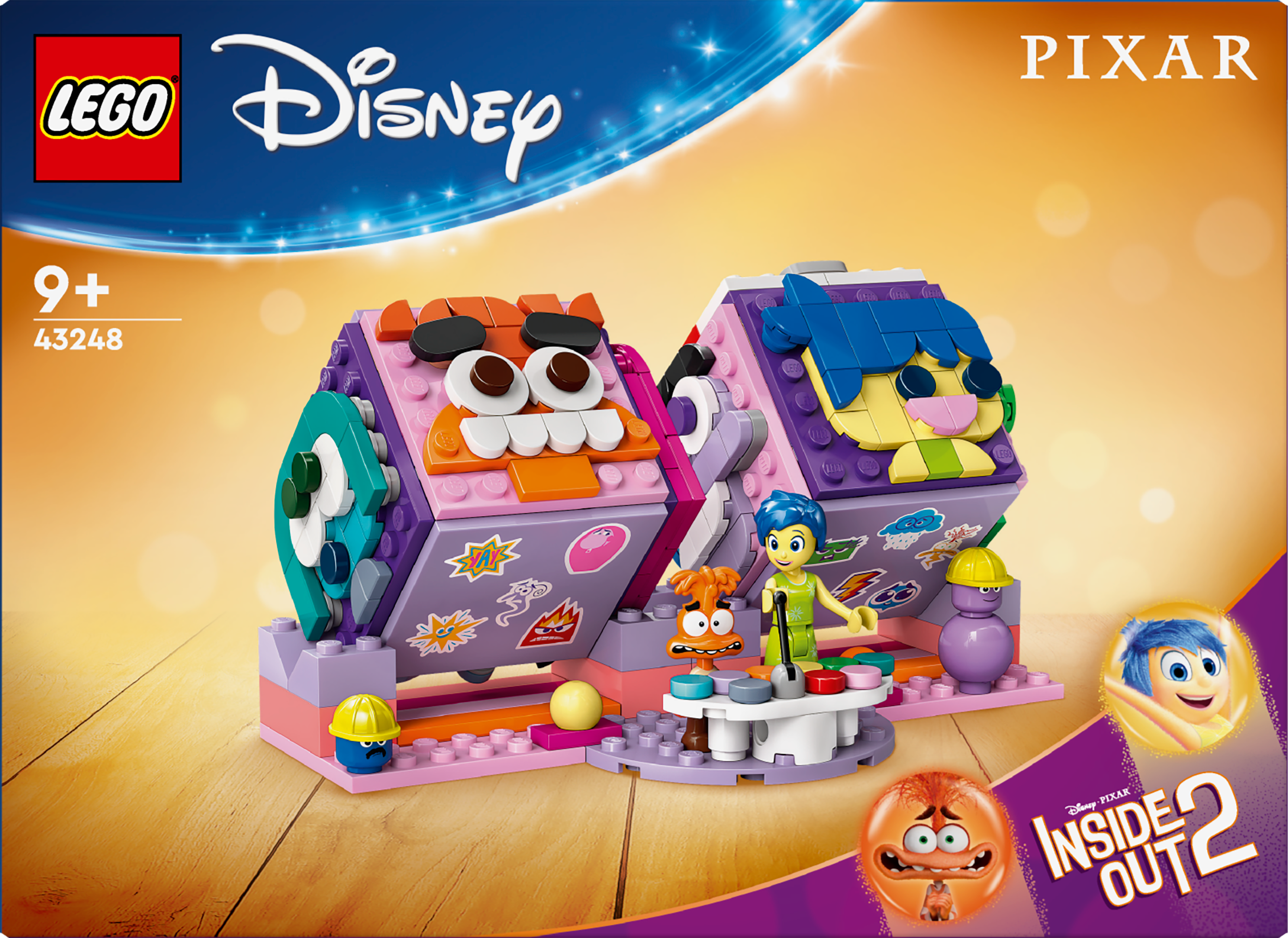Lego® Disney Inside Out 2 Mood Cubes From Pixar 43248