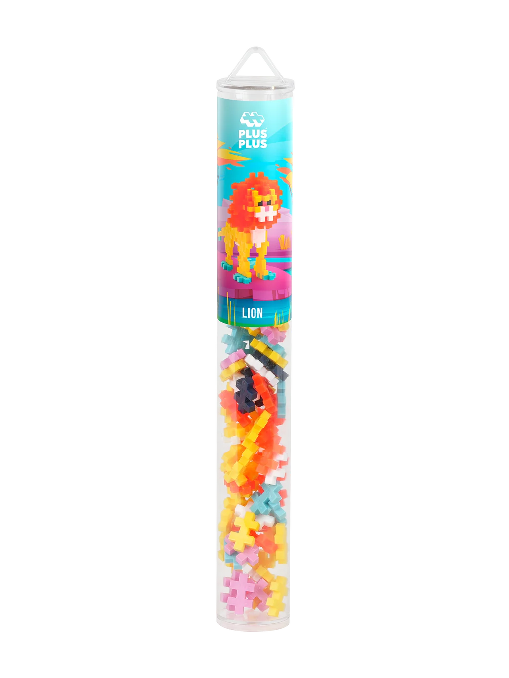 Plus Plus Tube Lion Tube 100 Pieces