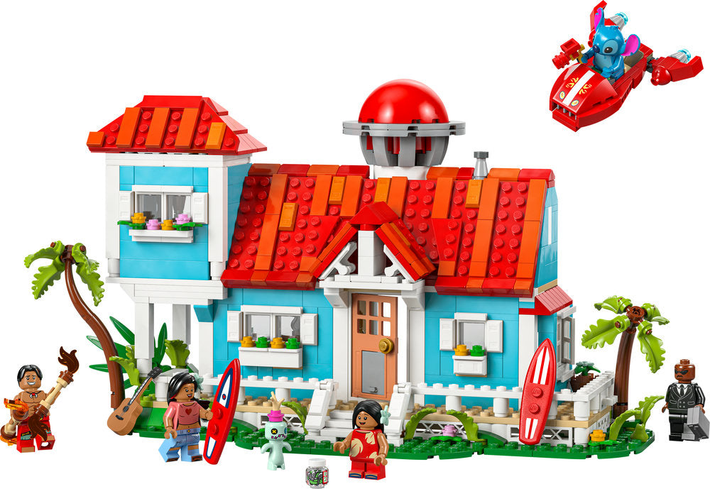 Lego | Disney Lilo And Stitch Beach House Set 43268