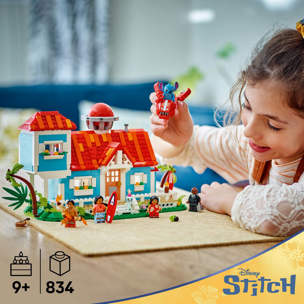 Lego | Disney Lilo And Stitch Beach House Set 43268
