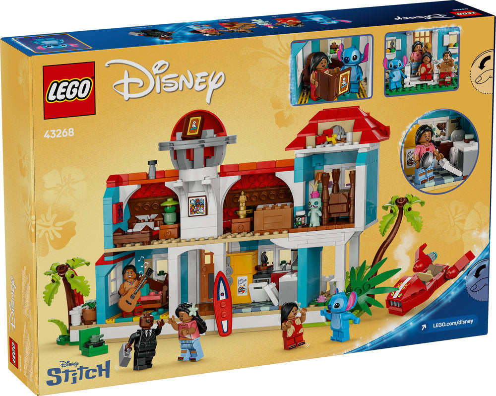 Lego | Disney Lilo And Stitch Beach House Set 43268