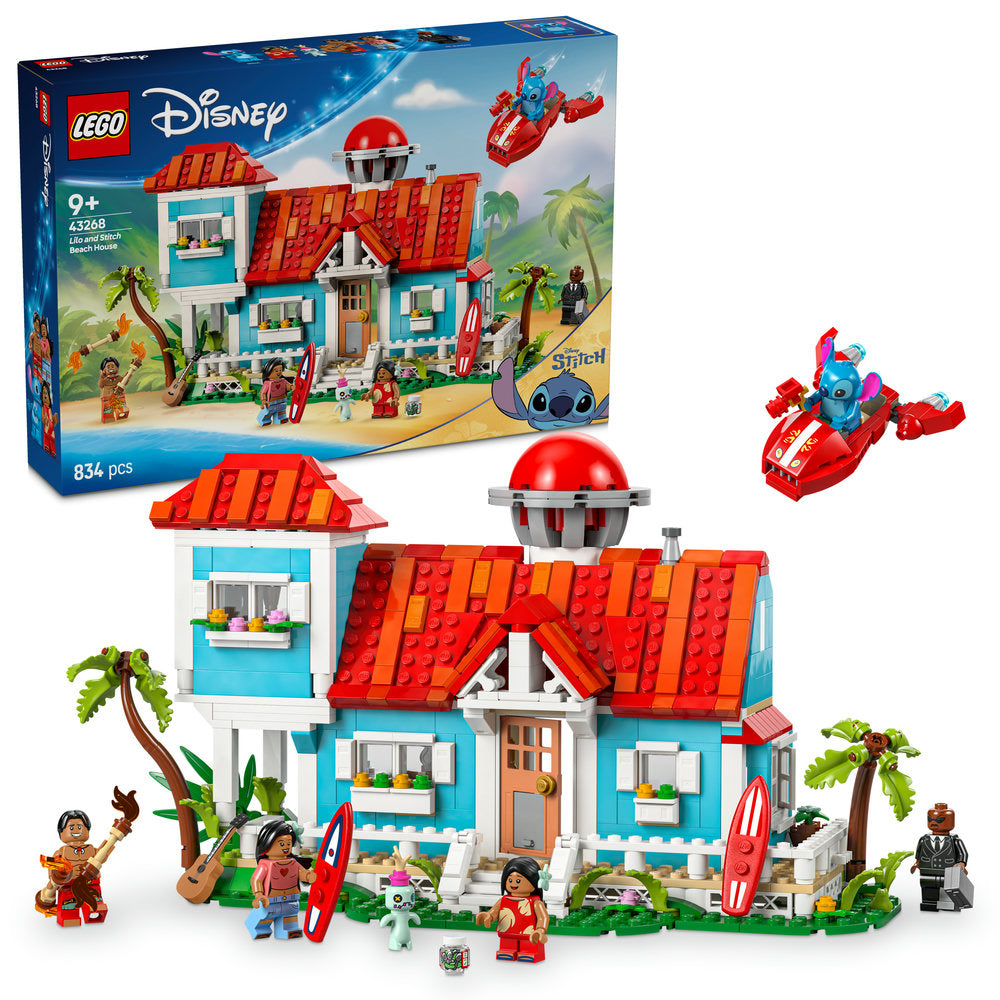 Lego | Disney Lilo And Stitch Beach House Set 43268