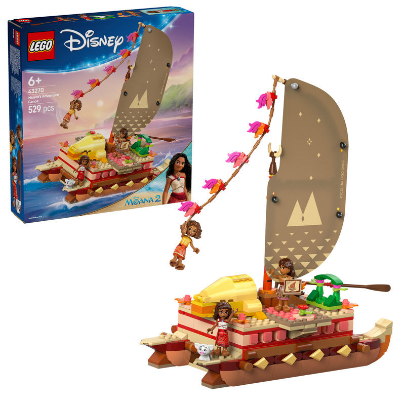 Lego® | Disney Moana’s Adventure Canoe 43270