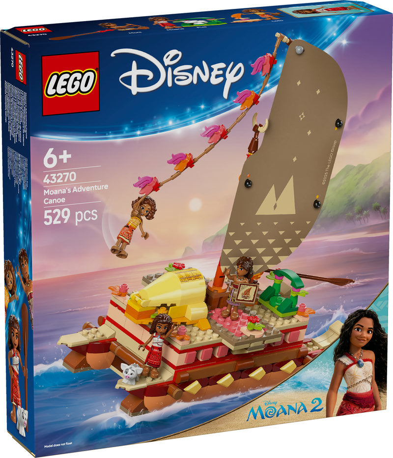 Lego® | Disney Moana’s Adventure Canoe 43270