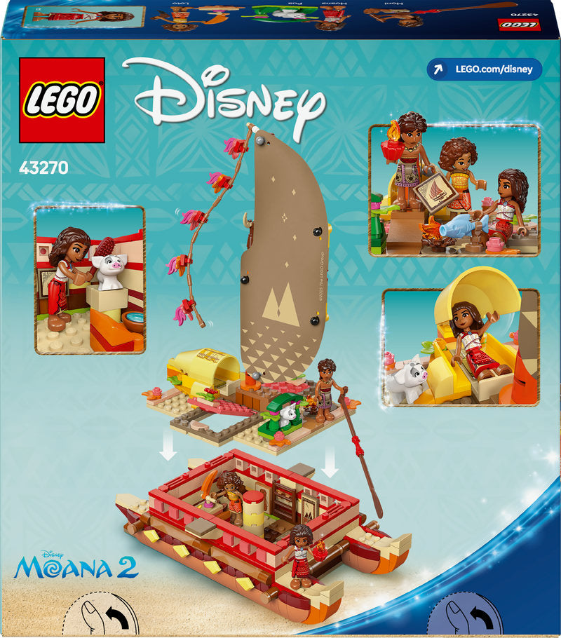 Lego® | Disney Moana’s Adventure Canoe 43270