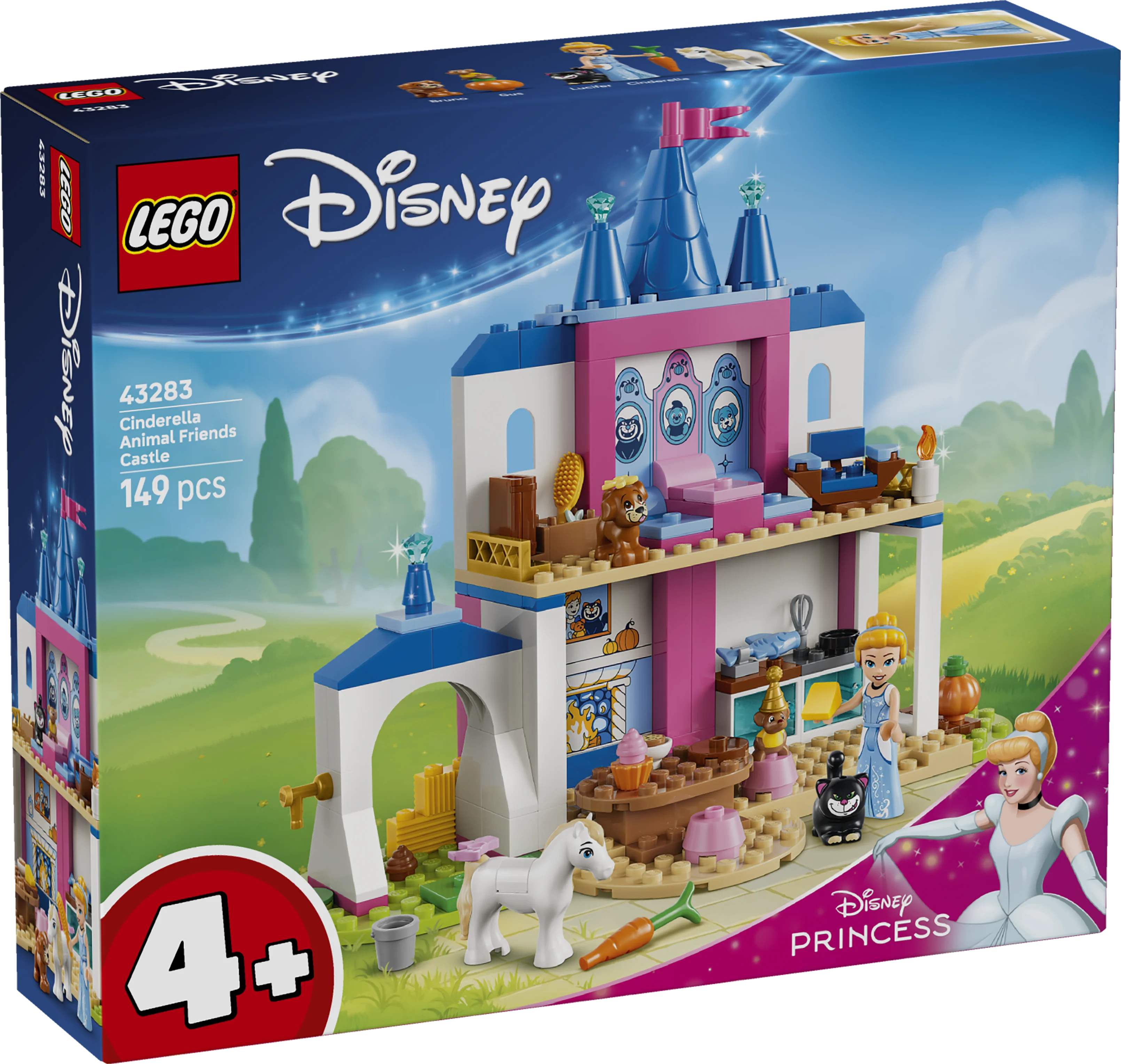 Lego | Disney Princess Cinderella Animal Friends Castle 43283