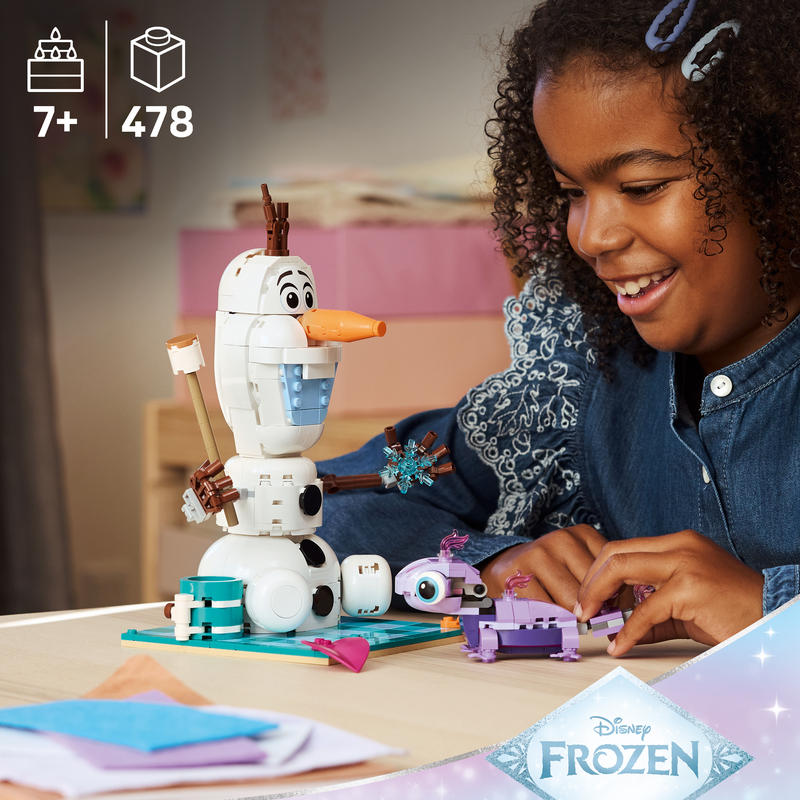 Lego® | Disney Frozen Olaf And Bruni’s Picnic Fun 43287