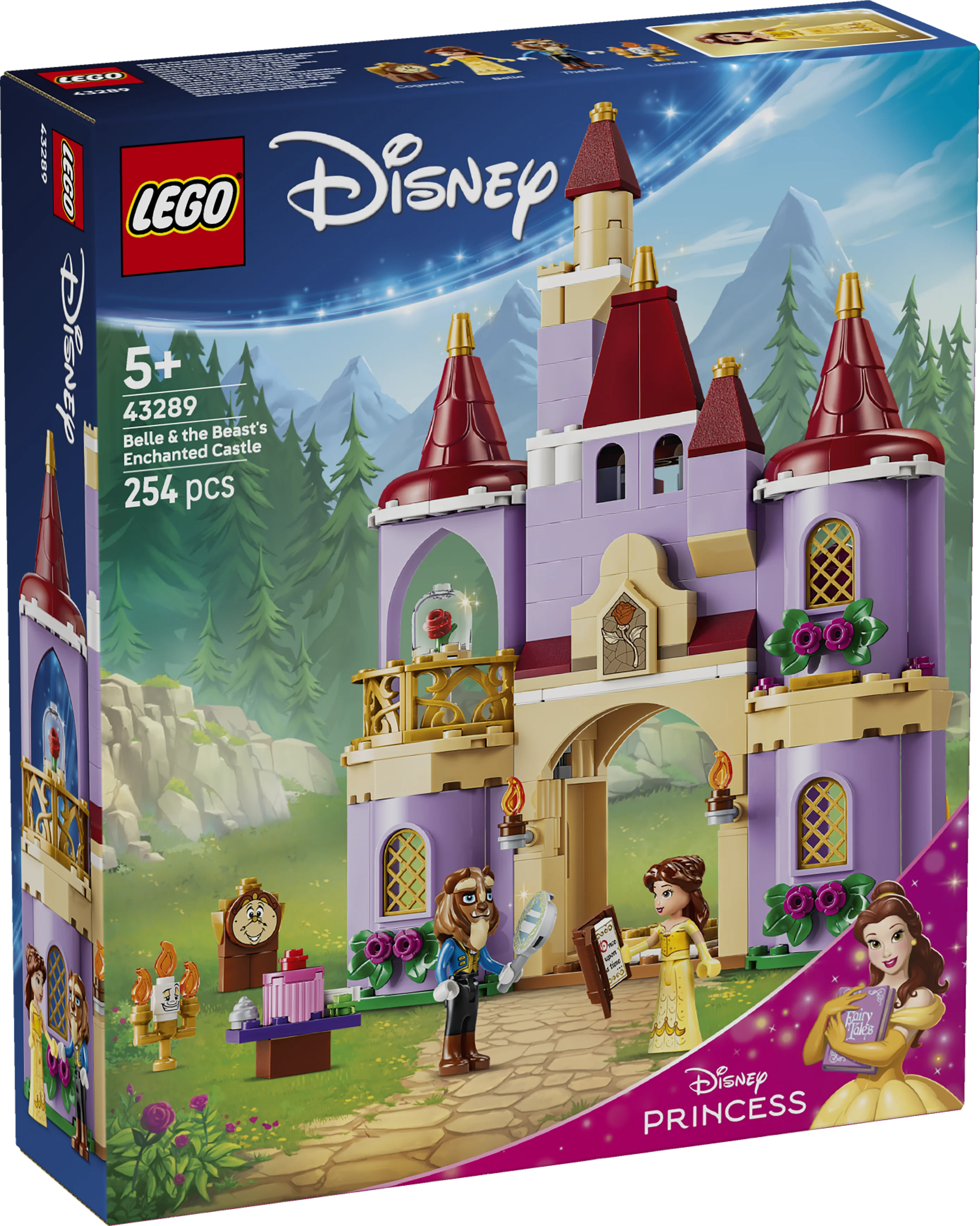 Lego | Disney Princess Belle & The Beast’s Enchanted Castle 43289