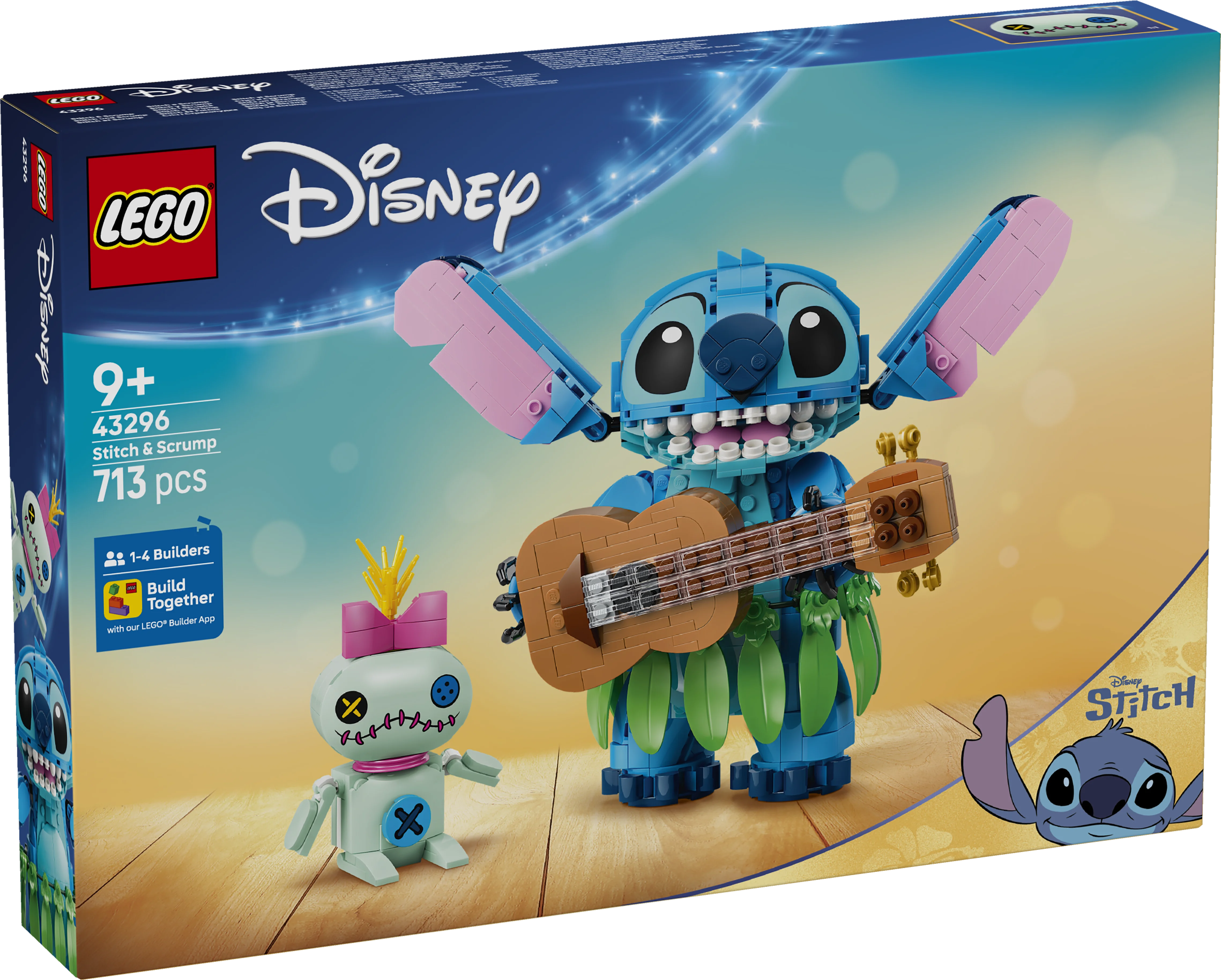 Lego | Disney Stitch & Scrump Building Toy 43296