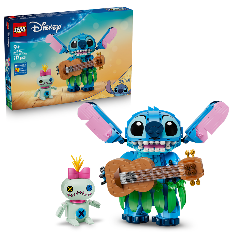 Lego | Disney Stitch & Scrump Building Toy 43296