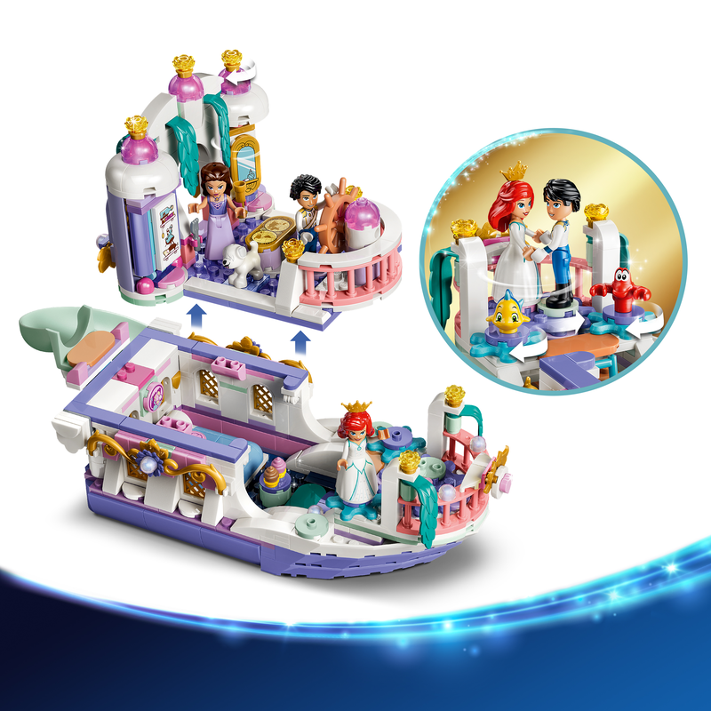 Lego | Disney Princess Ariel’s Royal Wedding Boat 43299
