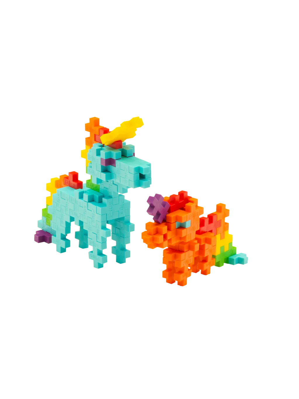 Plus Plus Rainbow Unicorns 100Pc Tube