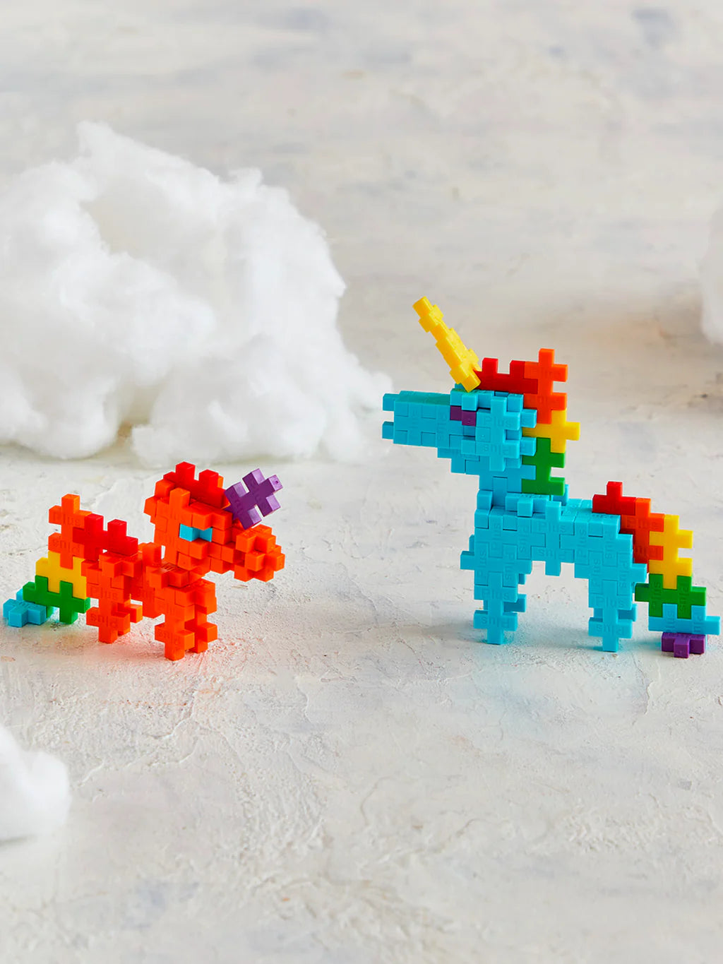 Plus Plus Rainbow Unicorns 100Pc Tube