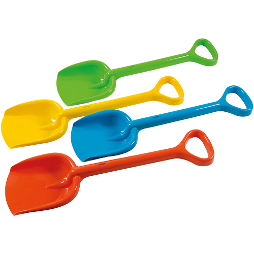 Large Plastic Sand Shovel 55 Cm Assortment