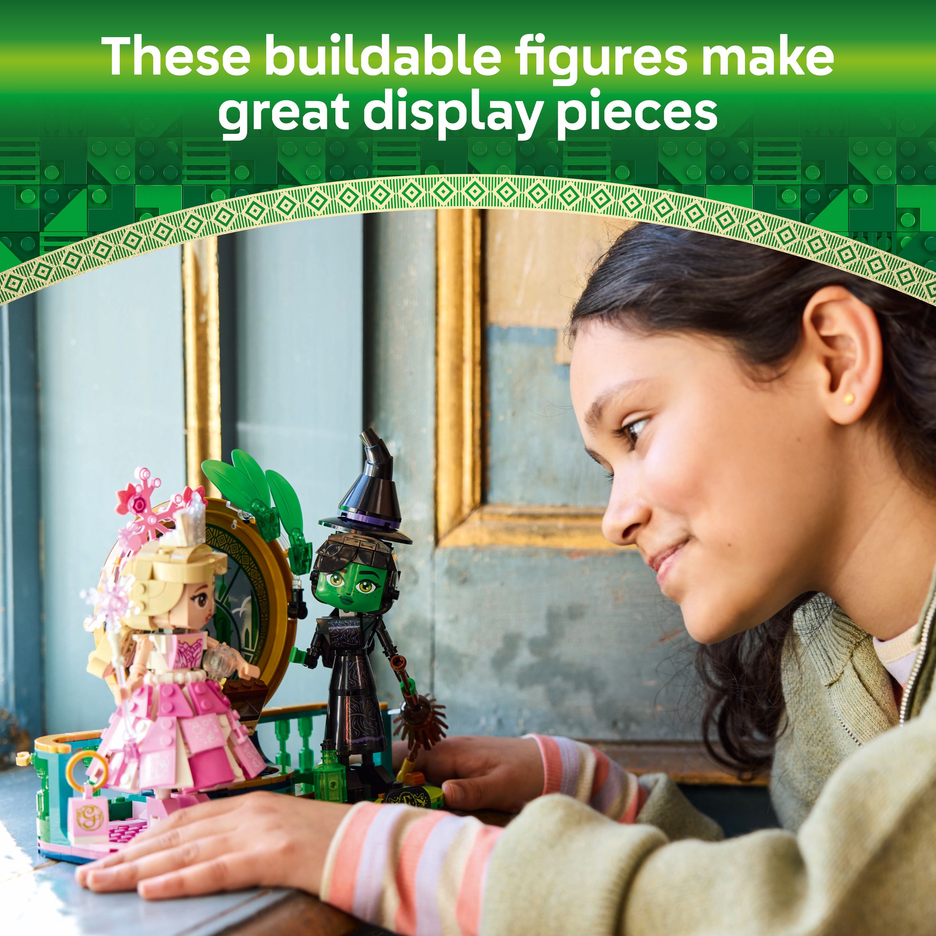 Lego Wicked 75682 Elphaba & Glinda Figures Set