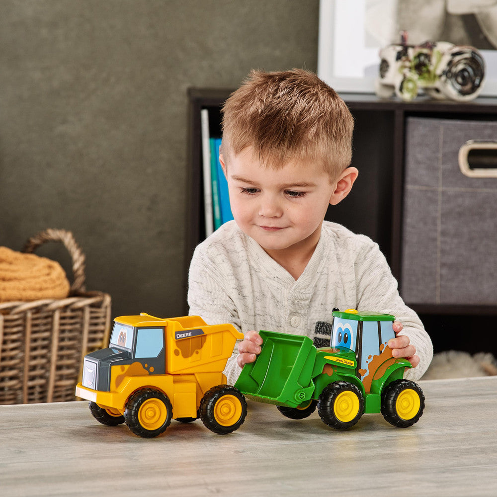 Farmin' Friends Mud Tractor And Dump Truck  Assortment