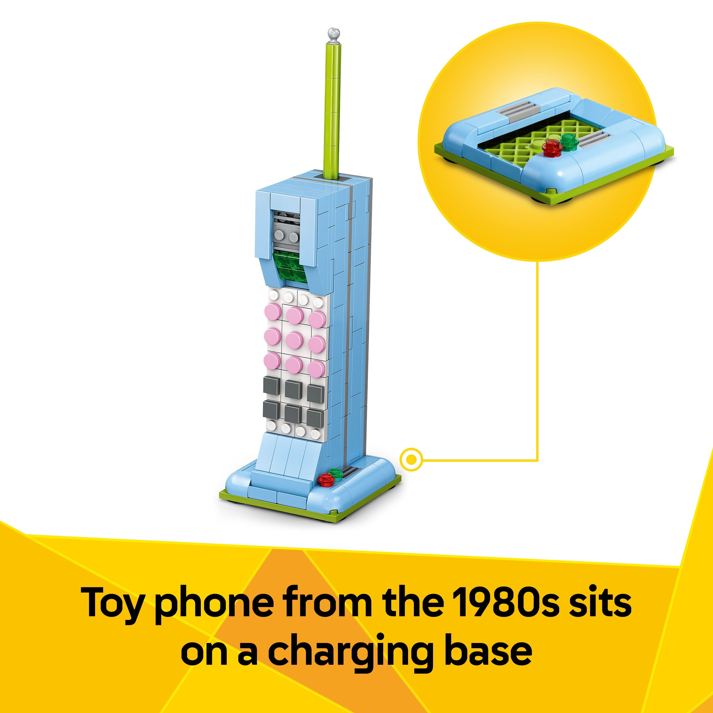 Lego Creator 3In1 Retro Telephone Building Toy 31174