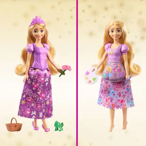 Disney Princess Fashion Doll 2-In-1 Stories Rapunzel 28Cm