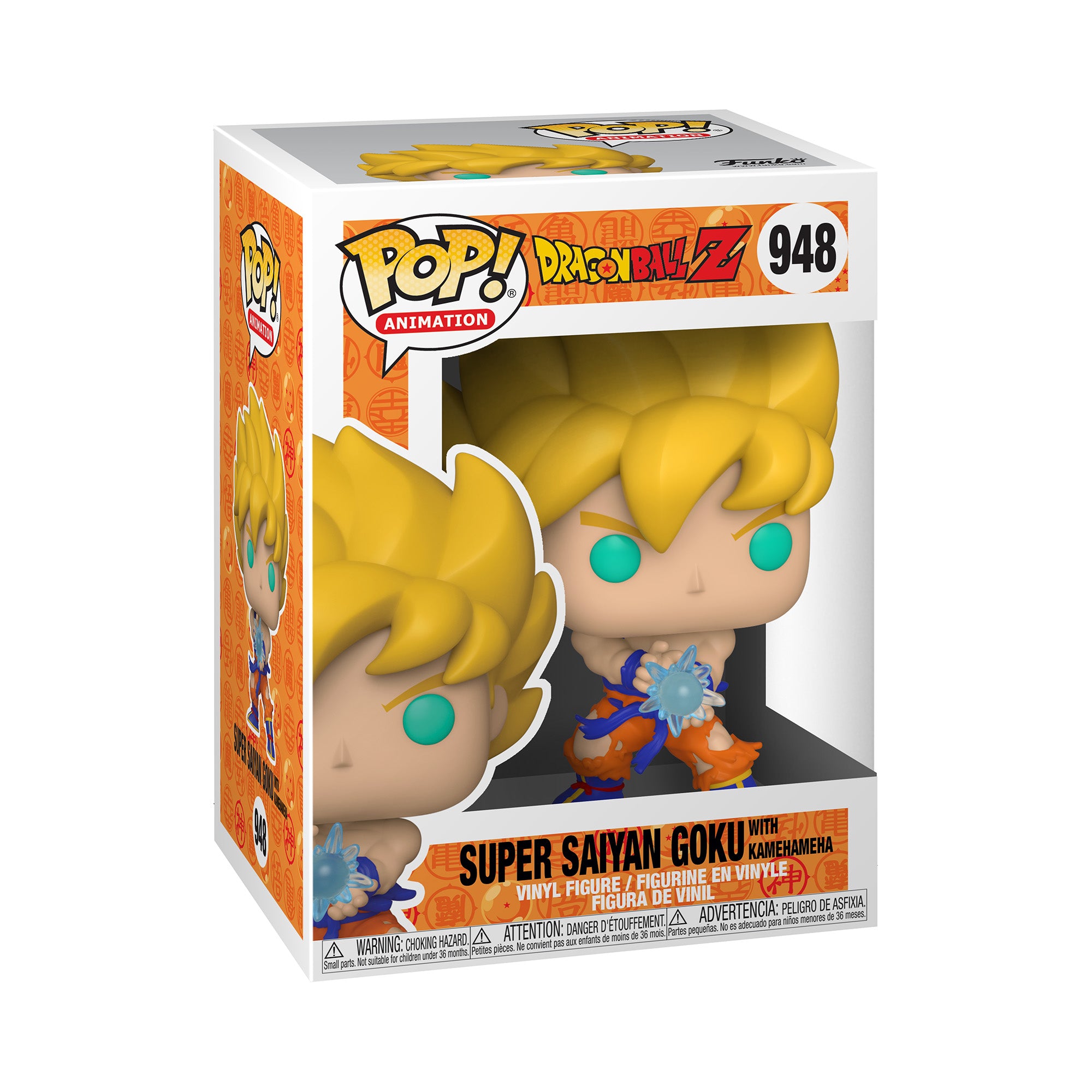 Funko Pop!  Dragon Ball Super Saiyan Goku With Kamehameha