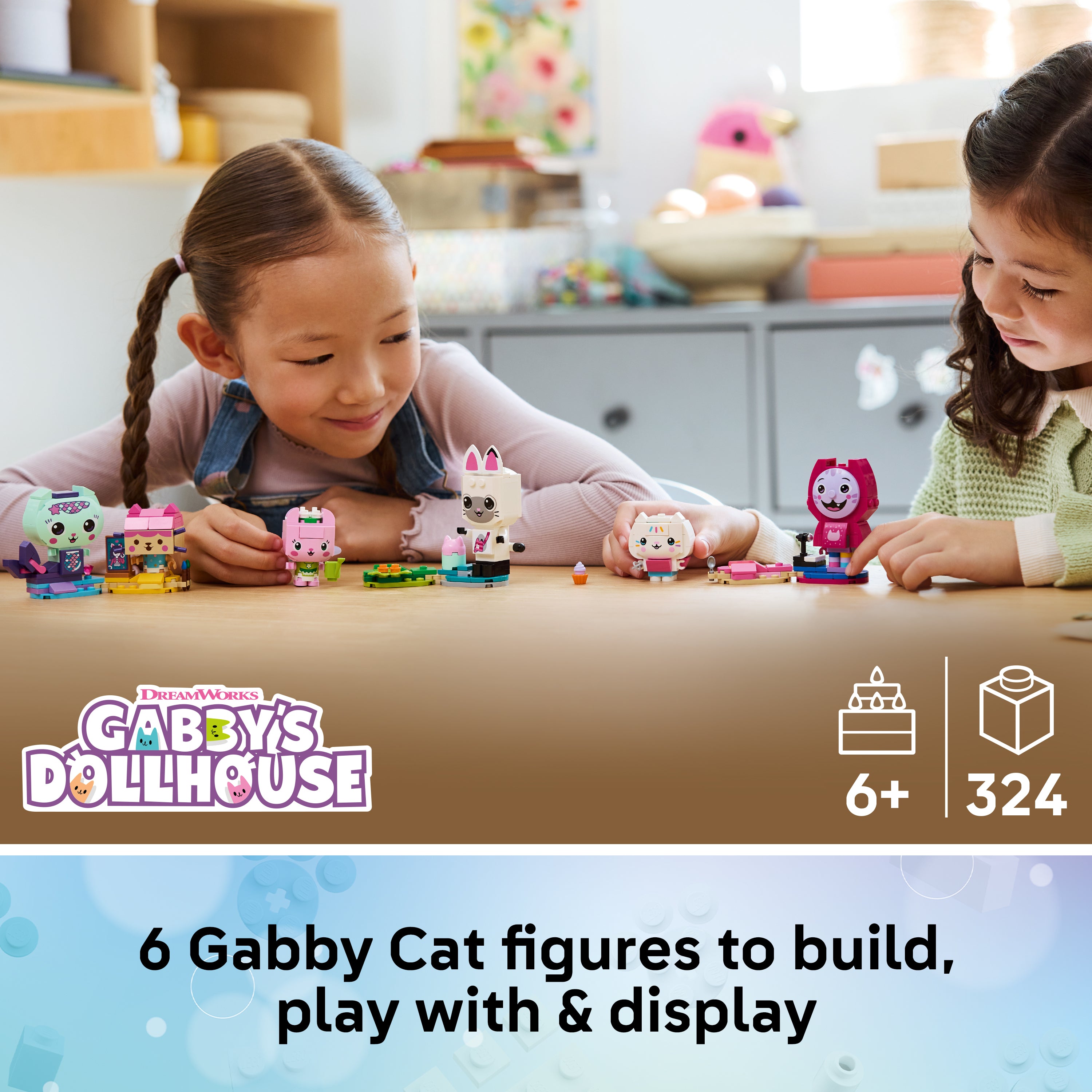 Lego Gabby's Dollhouse: Gabby's Brick-Built Cat Friends 11215