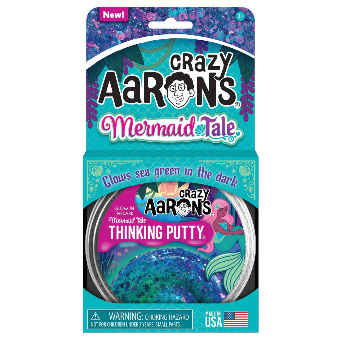 Crazy Aarons Glow Bright Mermaid Tale