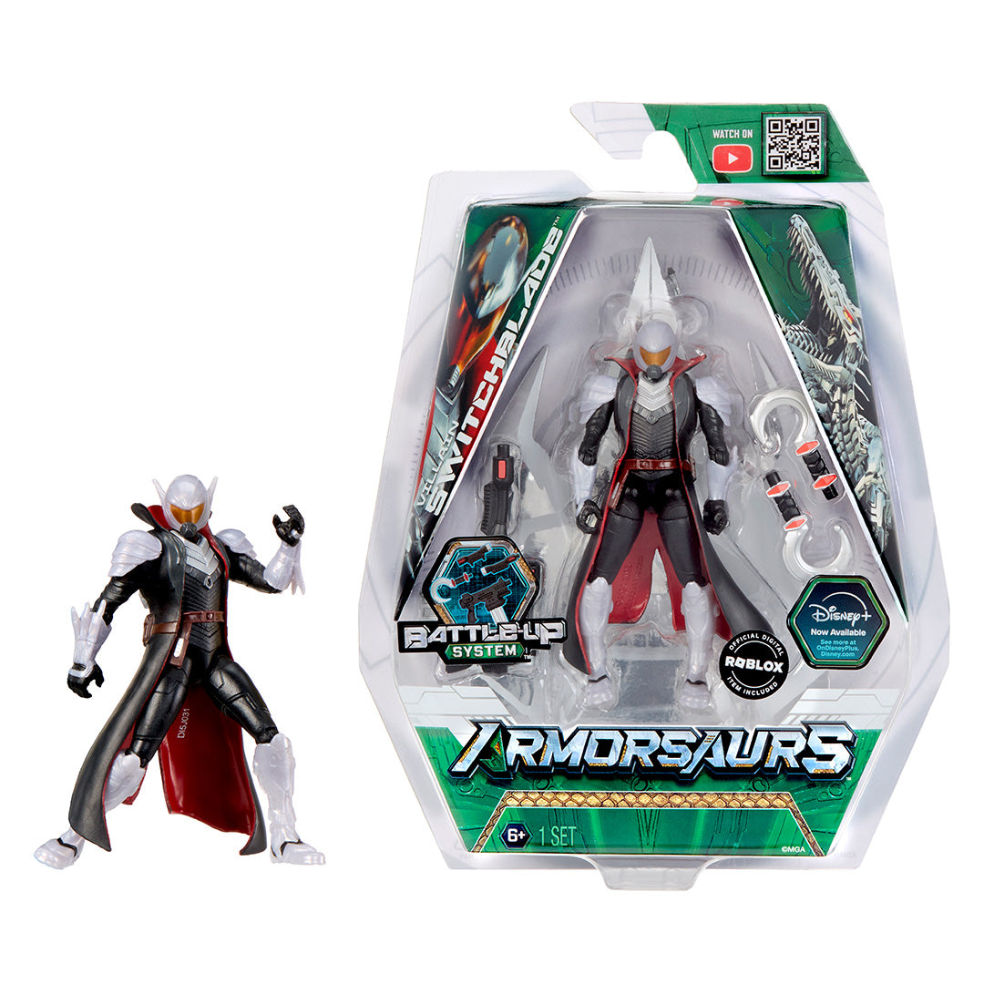 Armorsaurs  3.75” Figure- Switchblade (Johnny Lee)