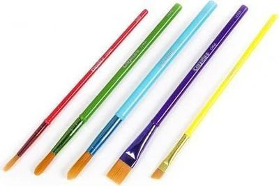 5 Assorted Paintbrushes