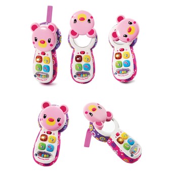 Vtech Peek And Play Phone Pink