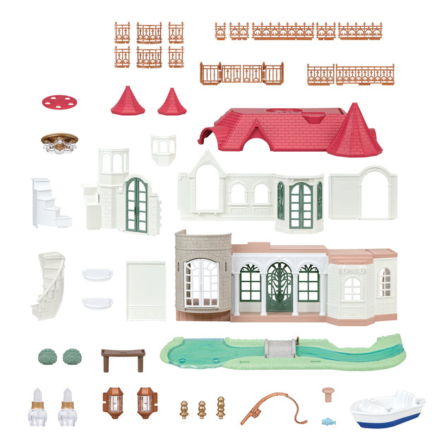 Sylvanian Families Red Roof Riverside Manor
