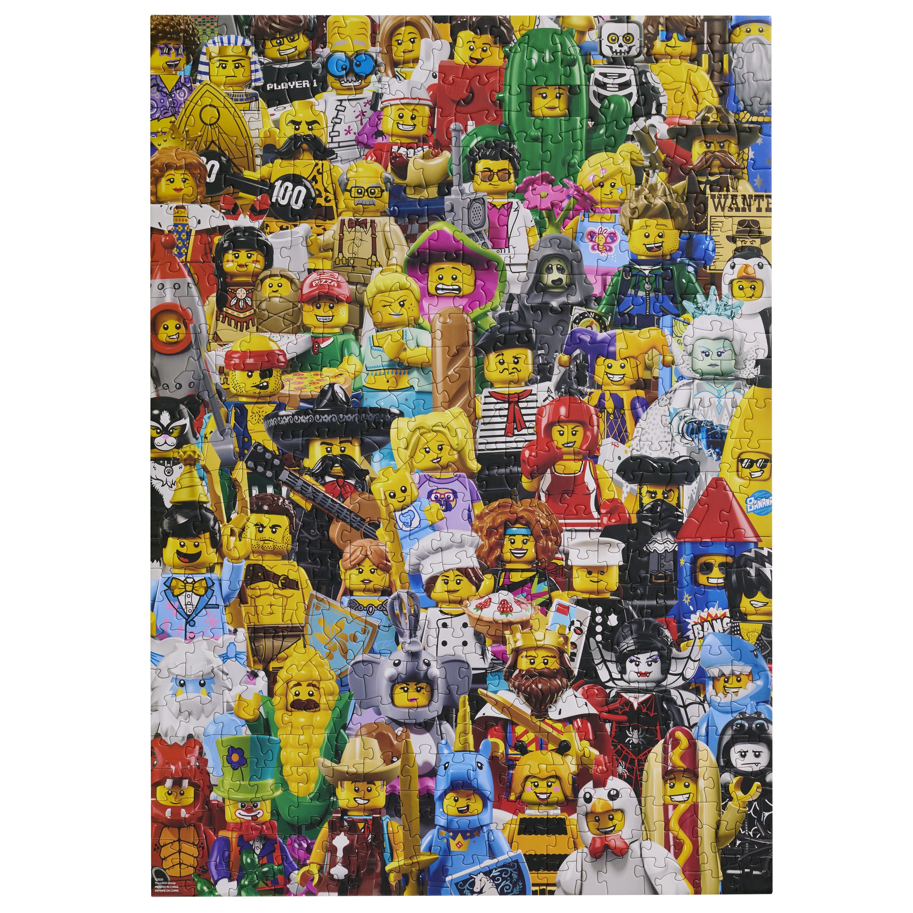 Lego Minifigures Collage Puzzle Assortment (500 Pcs)