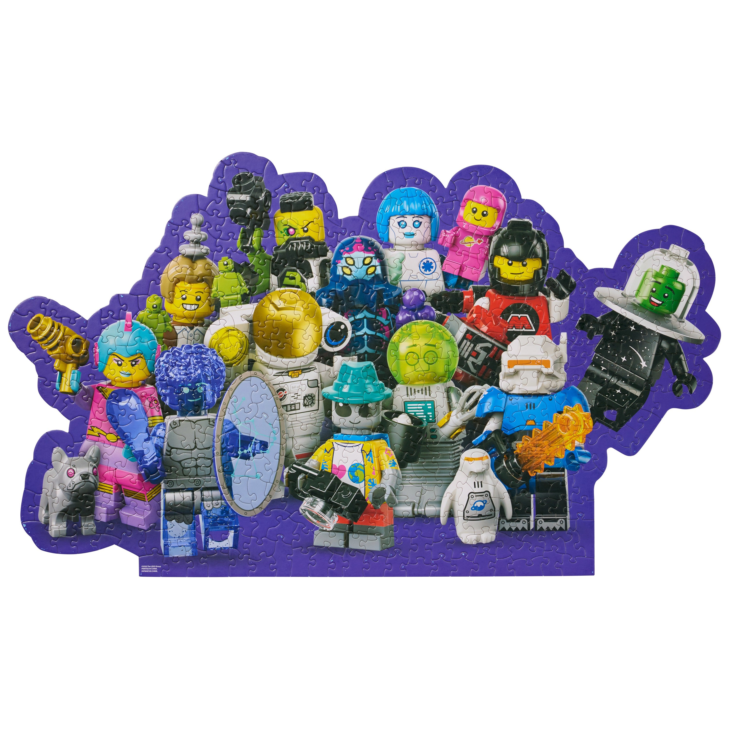 Lego Minifigures Collage Puzzle Assortment (500 Pcs)
